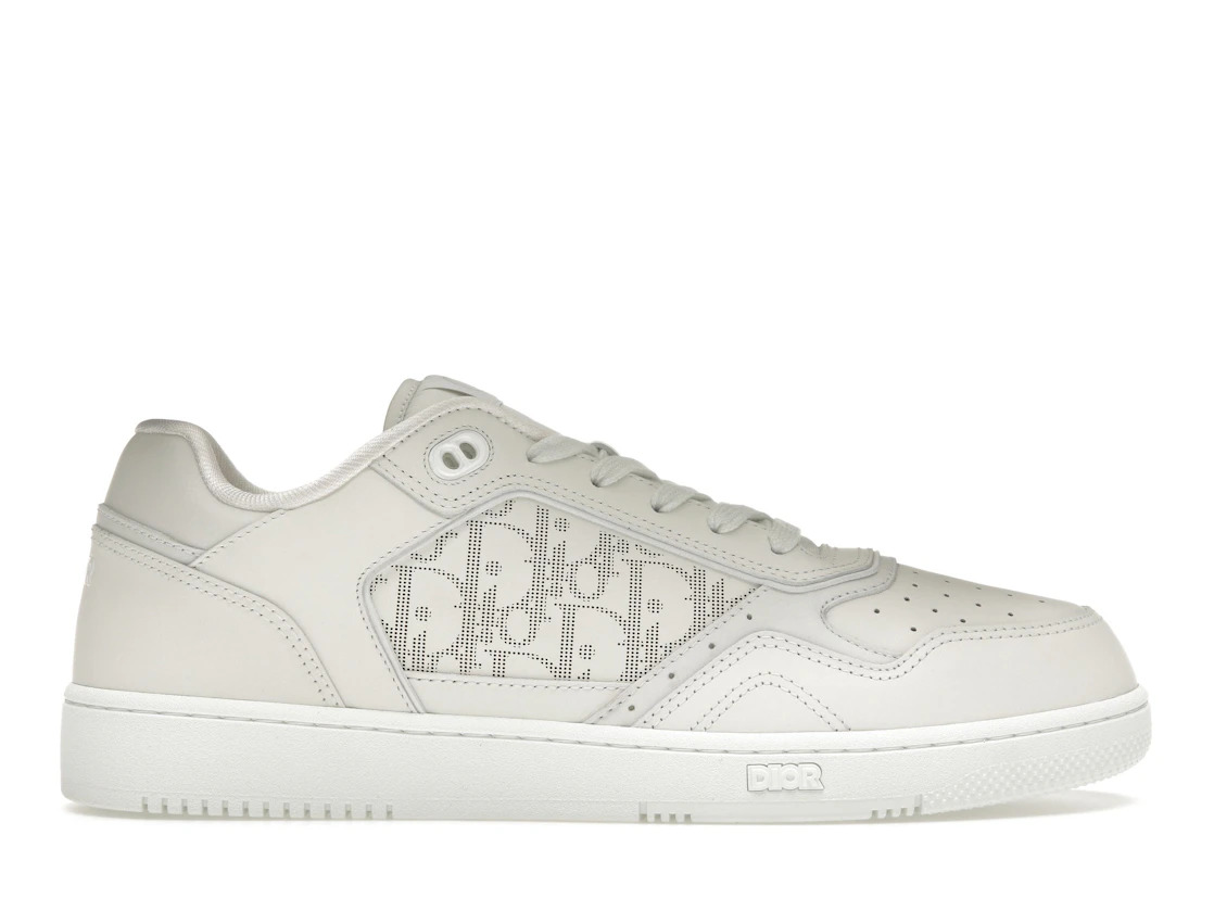 Dior B27 Low-Top White Calfskin - 1
