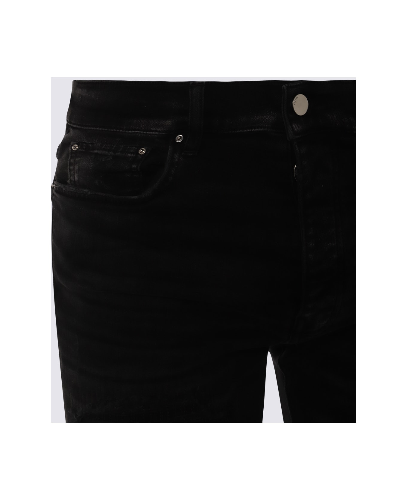 Black Cotton Lx34 Jeans - 4