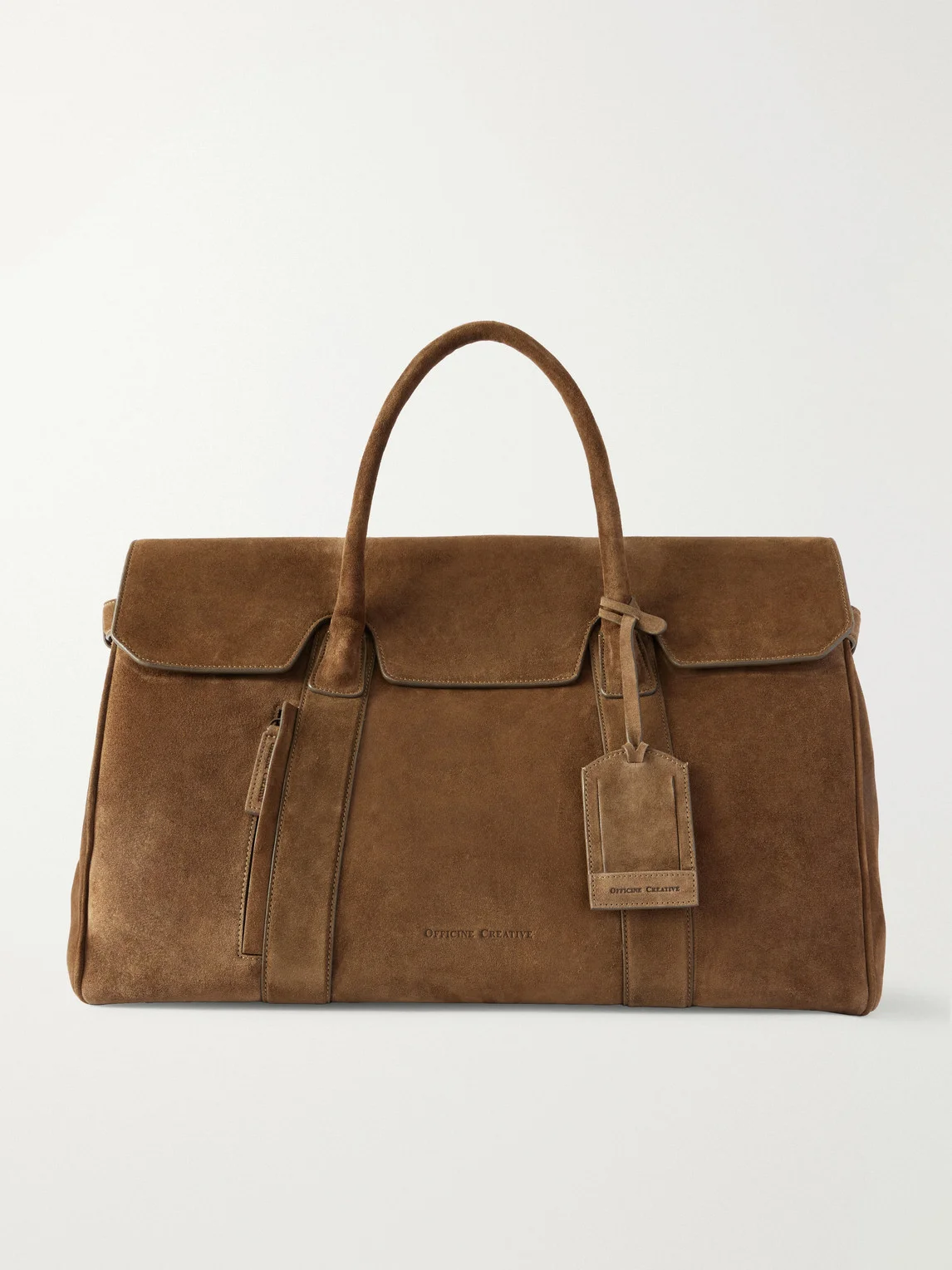 Bostonian 001 Suede Weekend Bag - 1
