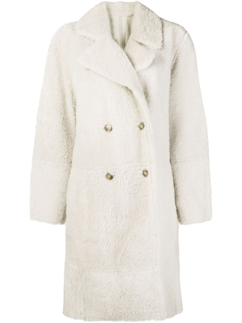 oversized shearling coat 1