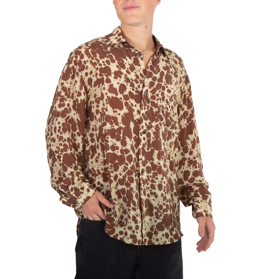 Nanushka Sebas Sale Tie-Dyed Cupro Shirt - 4
