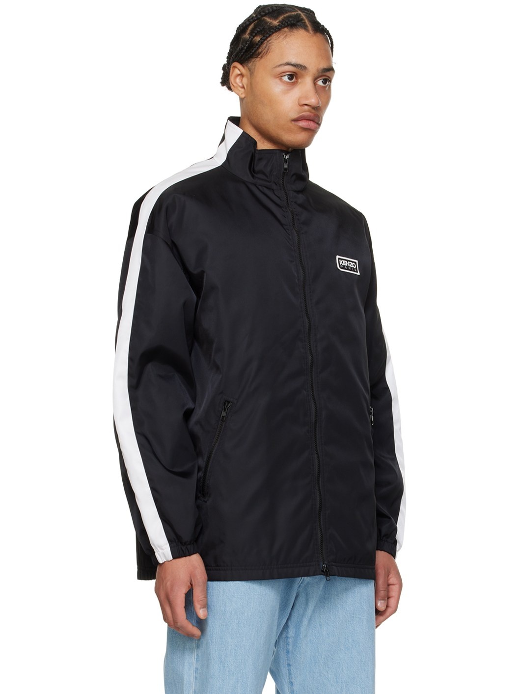 Black Kenzo Paris Track Jacket - 2