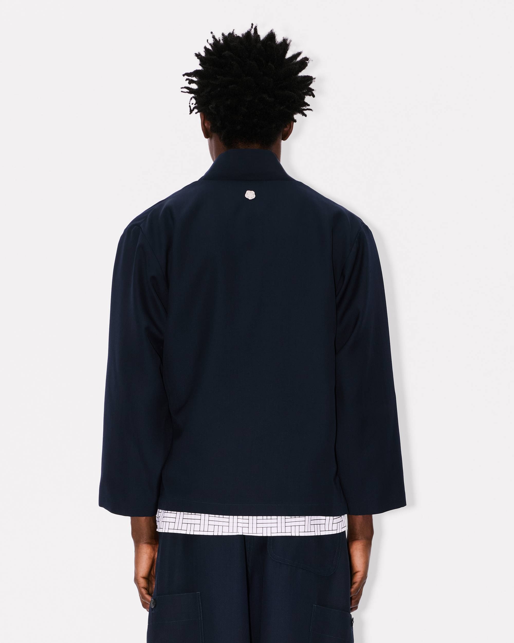 Kimono jacket in virgin wool - 5