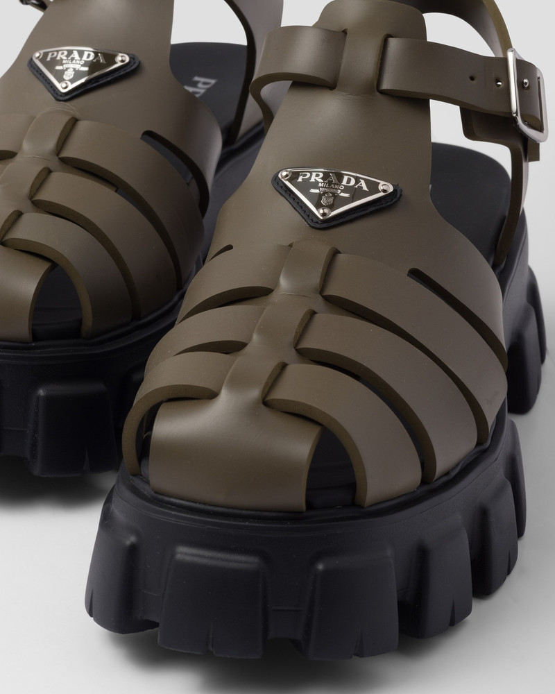 Rubber sandals 6
