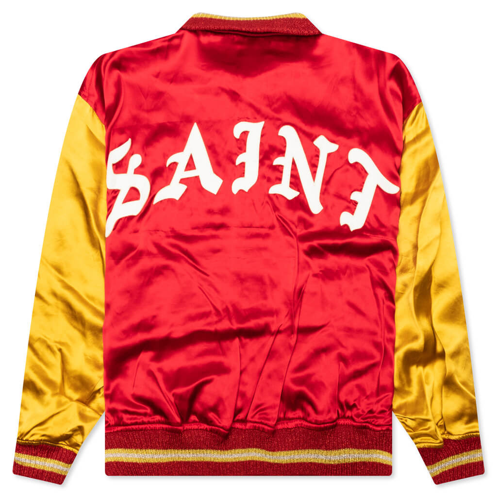 SAINT VARSITY JACKET - RED - 2