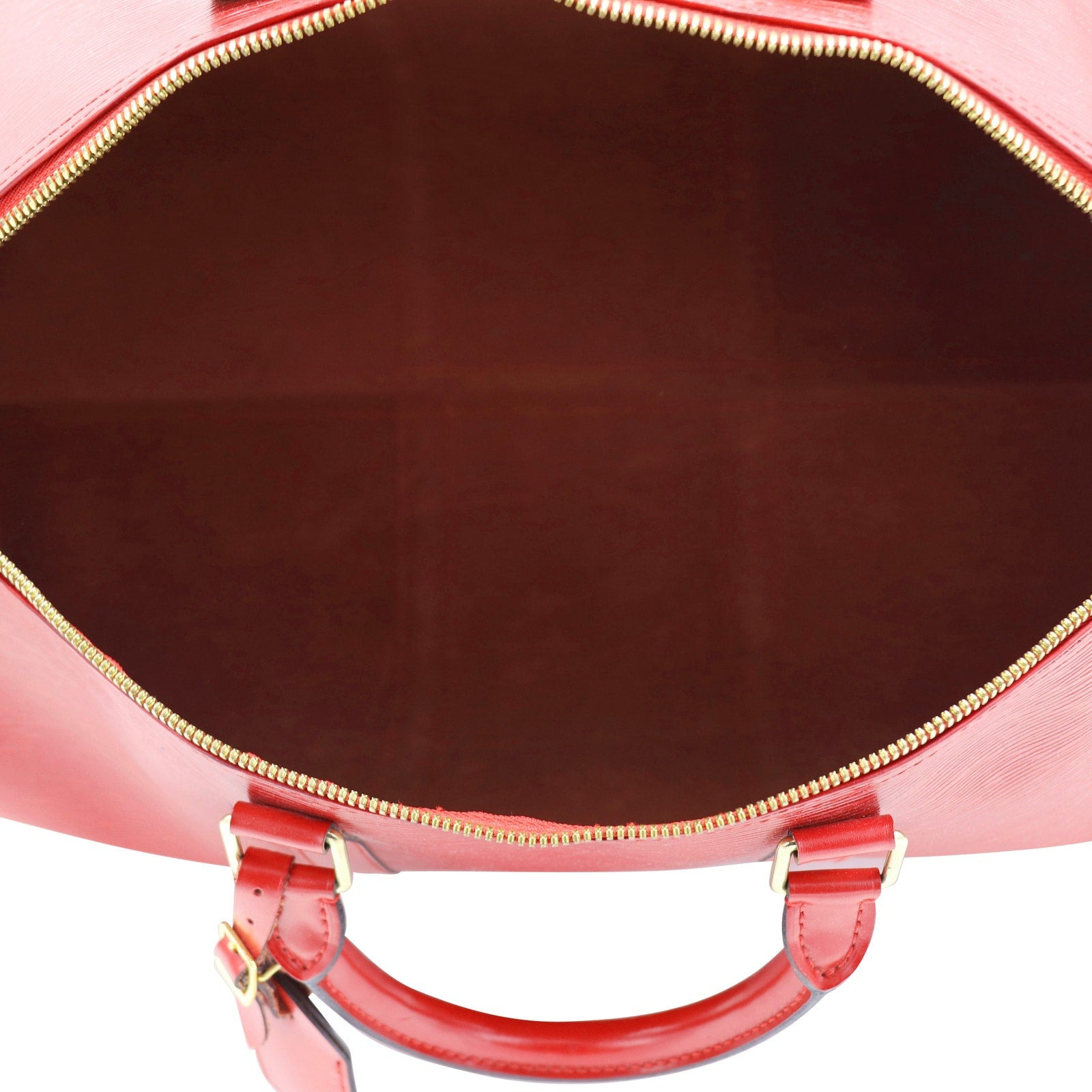 Keepall 50 Bag - Red Epi Leather - 10