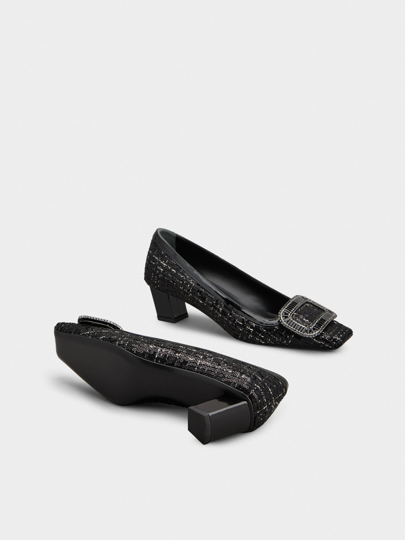 Belle Vivier Pumps with sequins 6