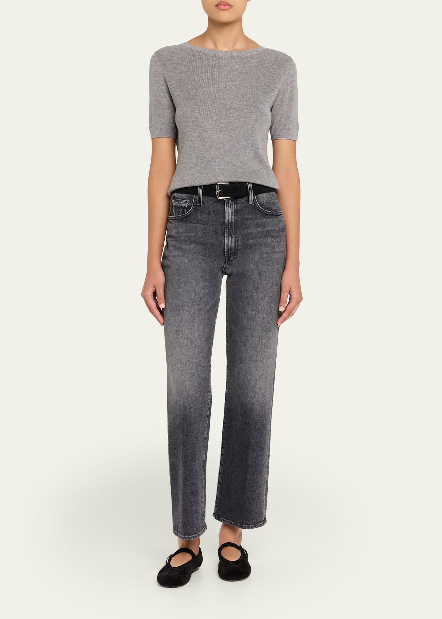 Edmee Ribbed Tee - 2