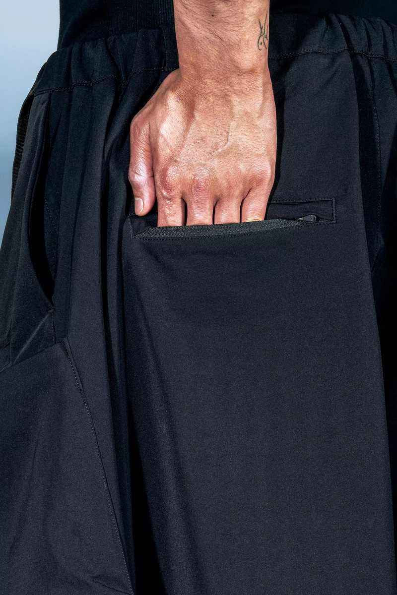 SK30-DS Convert Cargo Skirt BLACK 35