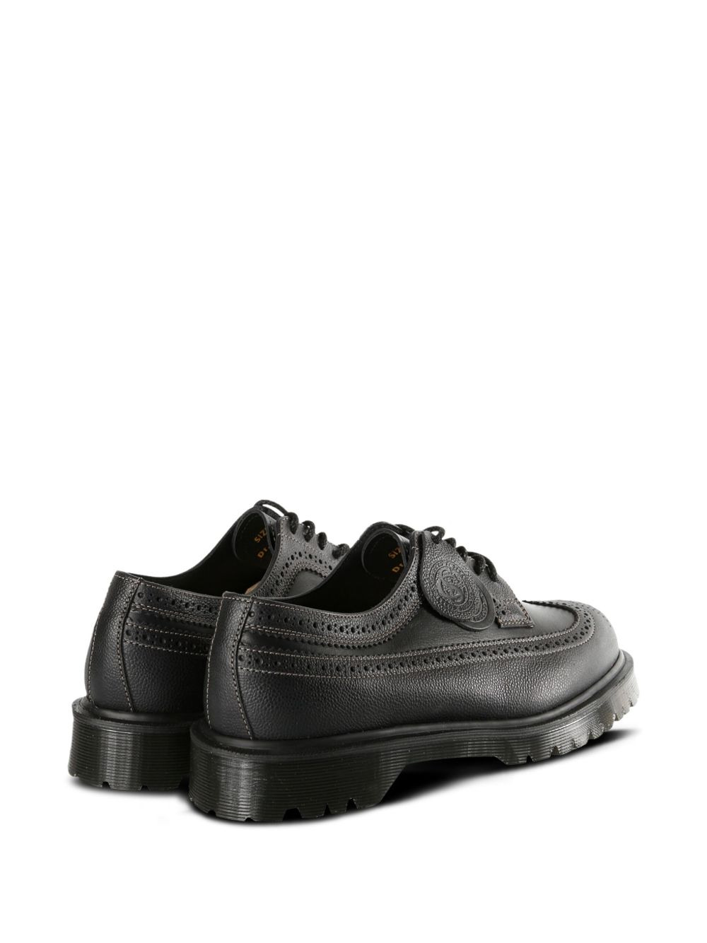 leather derby shoes - 3