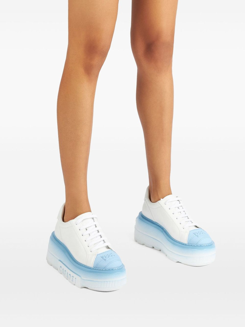 Nexus platform lace-up trainers 6