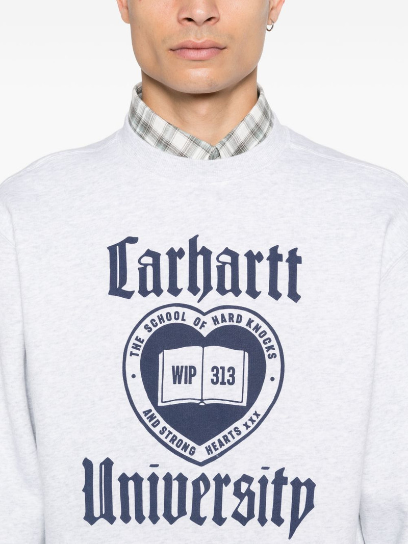 Schooling graphic-print sweatshirt 5