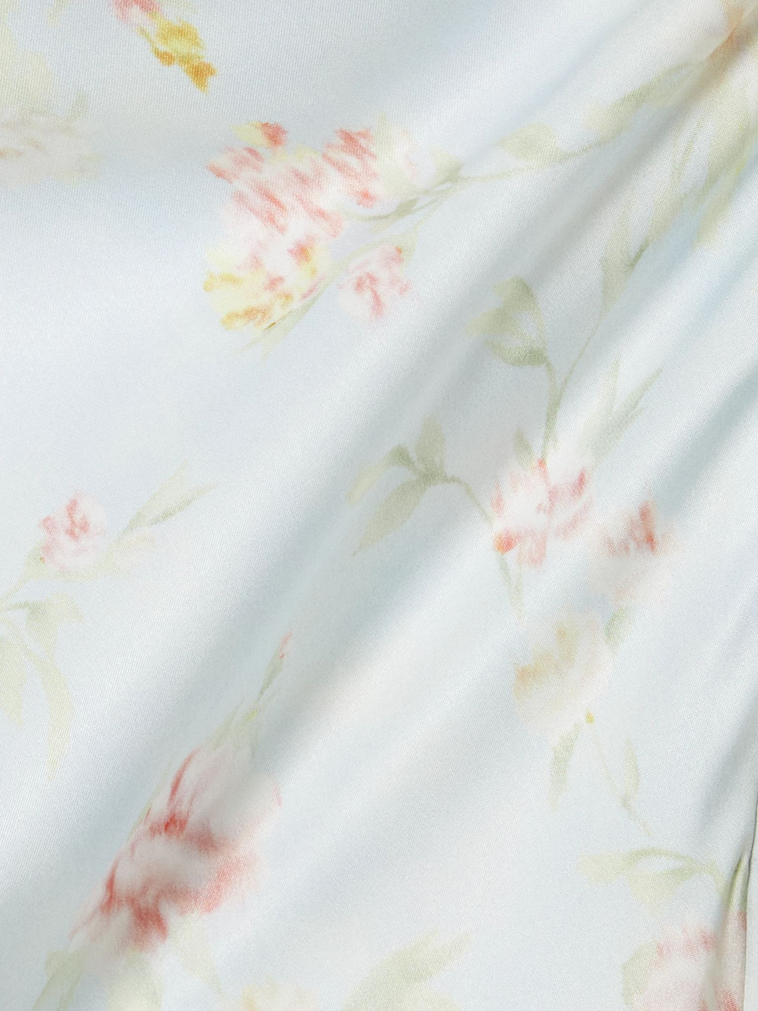 Floral-print satin maxi skirt Multi - 4