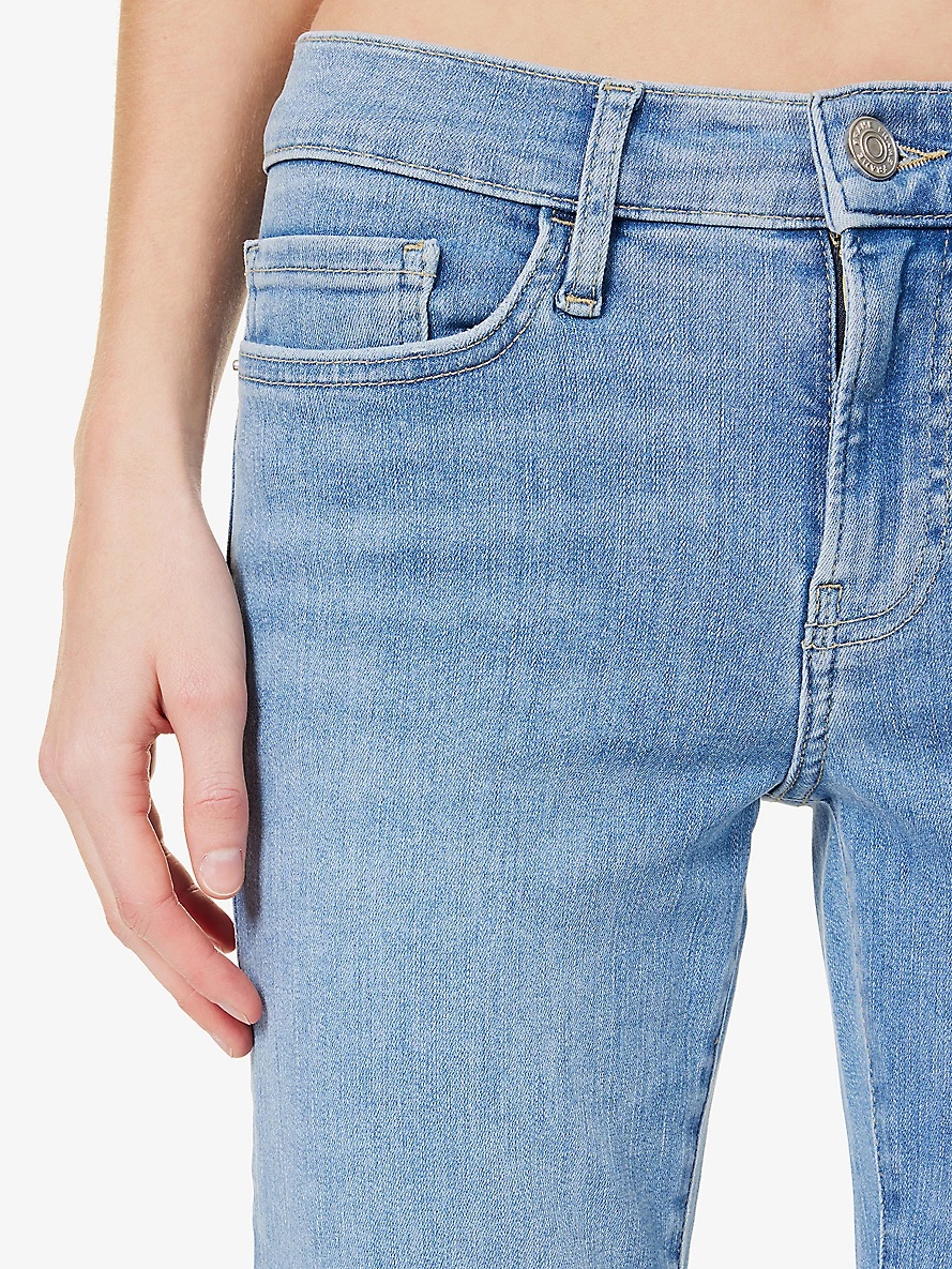 Le Garcon skinny-leg mid-rise organic denim-blend jeans - 5