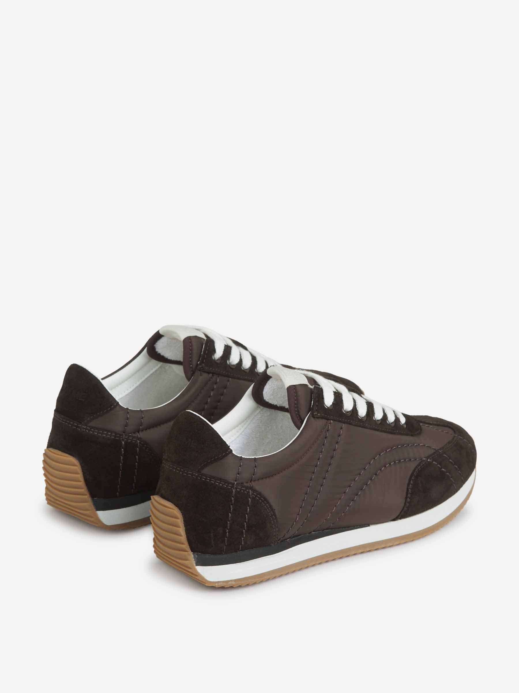 MONOGRAMMED QUILTED SNEAKERS - 3