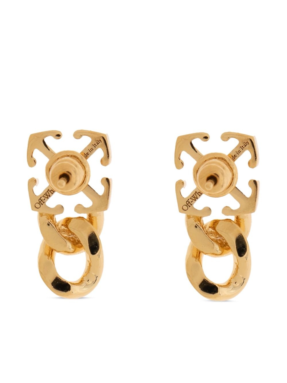 Arrow drop earrings - 2