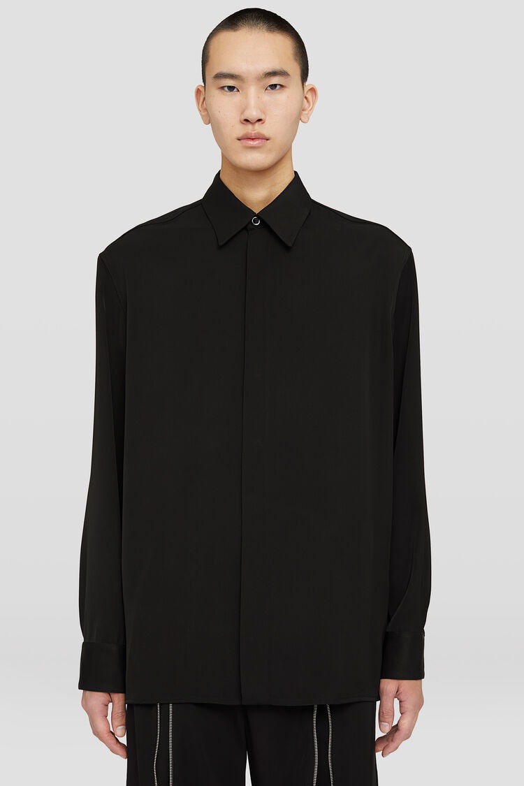 Jil Sander Navy Boxy Shirt