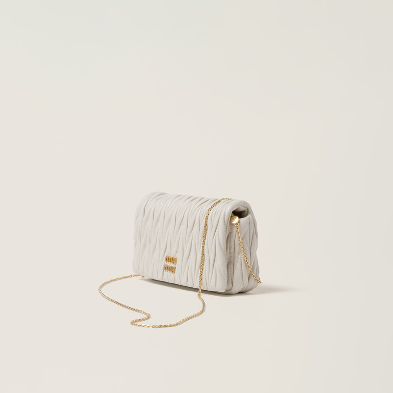 Matelassé nappa leather mini-bag 3