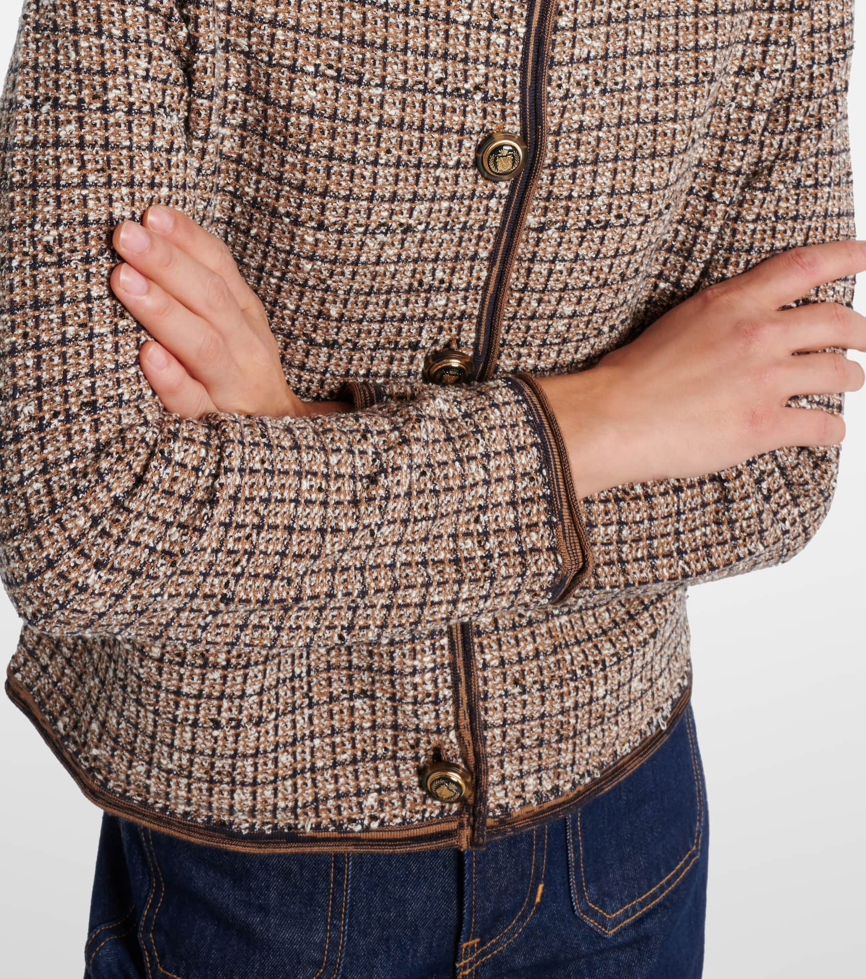 Brisa tweed jacket - 5