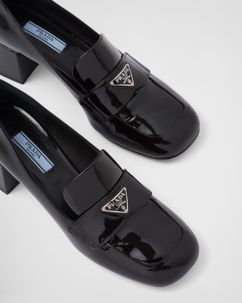 Patent leather loafers 6