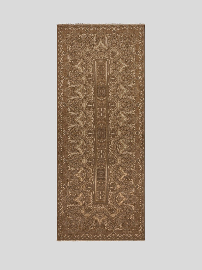 Etro SCARF WITH SILK SCARF PATTERN outlook