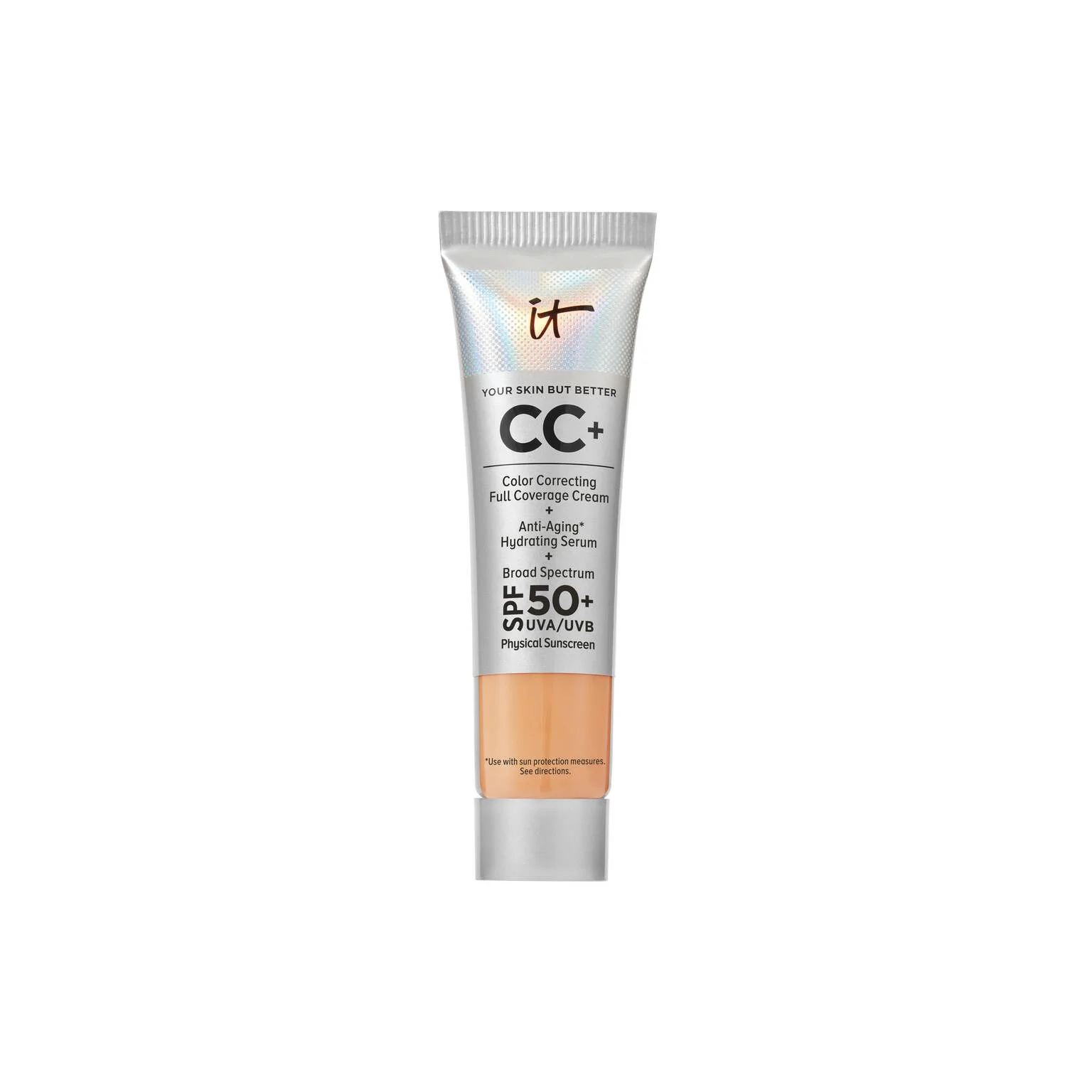 CC+ Cream Full-Coverage Foundation with SPF 50+ Travel Size - 1