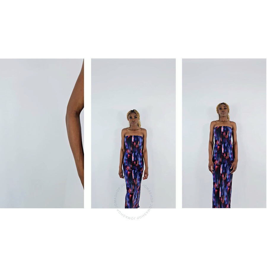 Rotate Multicolor Printed Maxi Tube Dress - 3