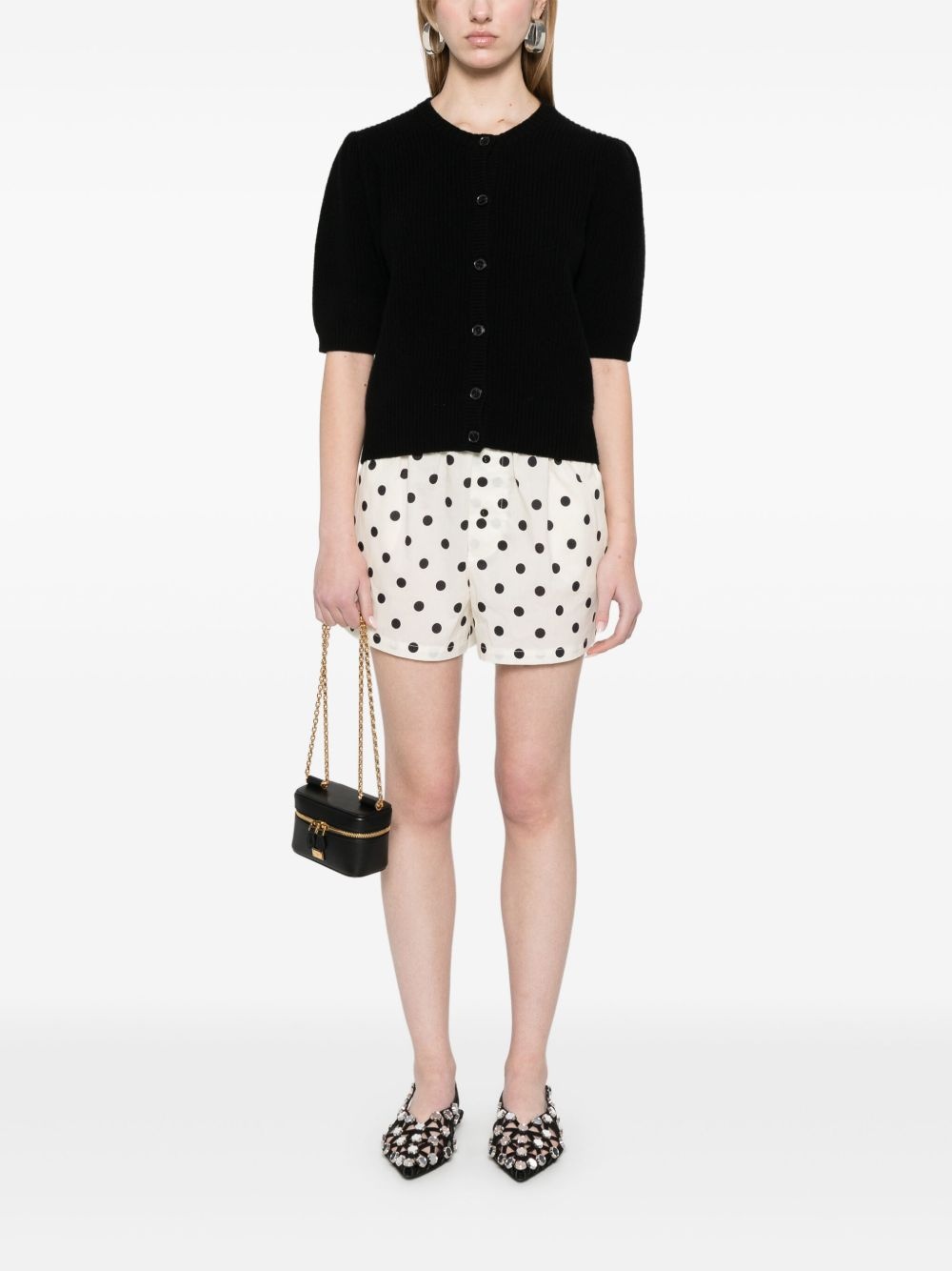 polka-dot shorts - 2