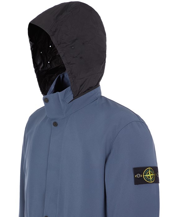 40327 LIGHT SOFT SHELL-R_e.dye® TECHNOLOGY IN RECYCLED POLYESTER AVIO BLUE - 4