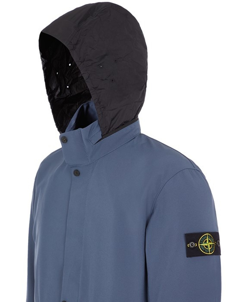 40327 LIGHT SOFT SHELL-R_e.dye® TECHNOLOGY IN RECYCLED POLYESTER AVIO BLUE 4