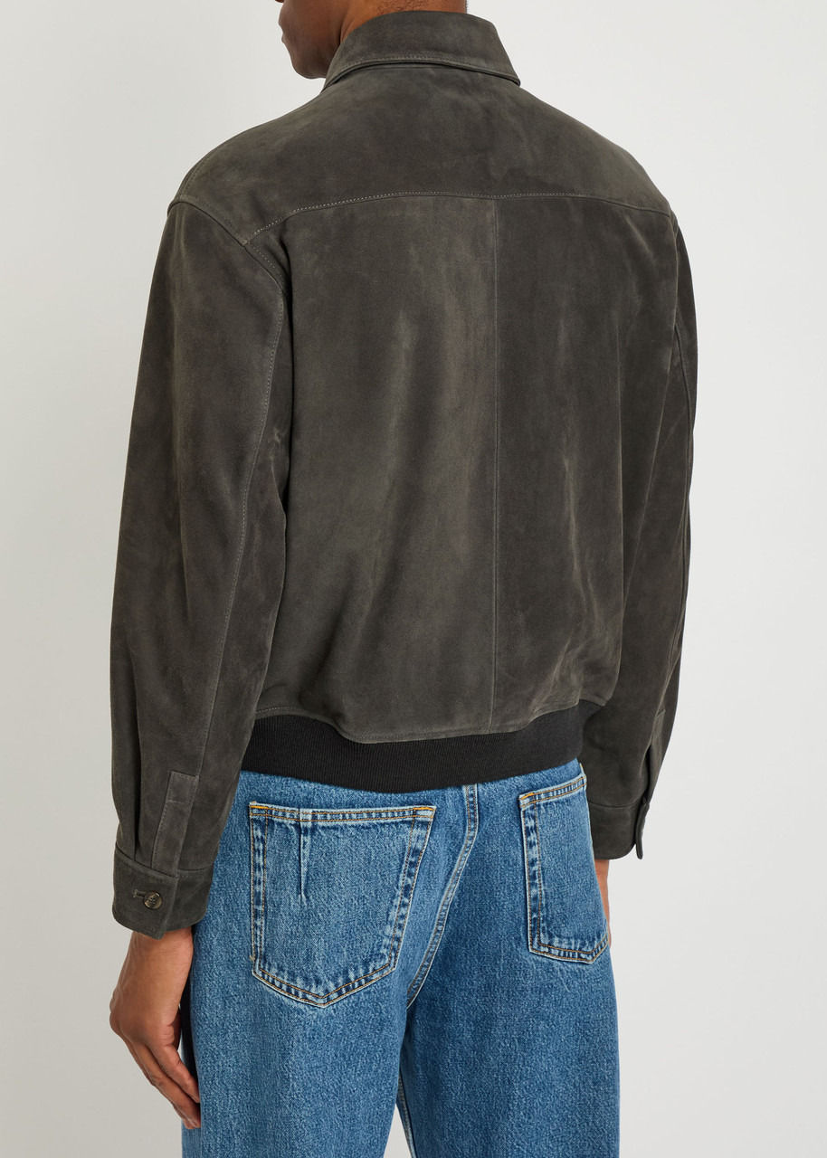 Frame Suede Bomber Jacket - 3