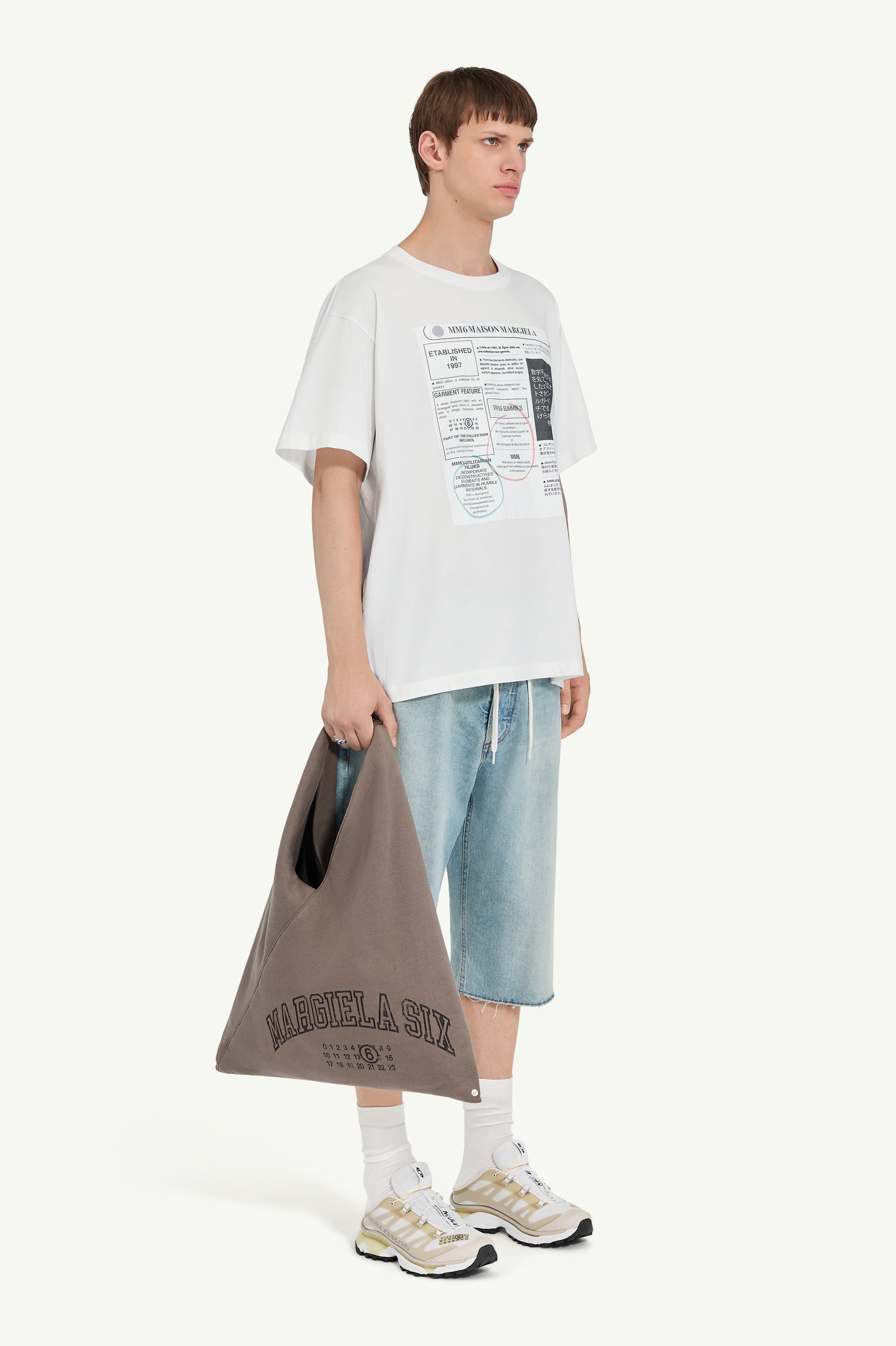 Newspaper print T-shirt - 3