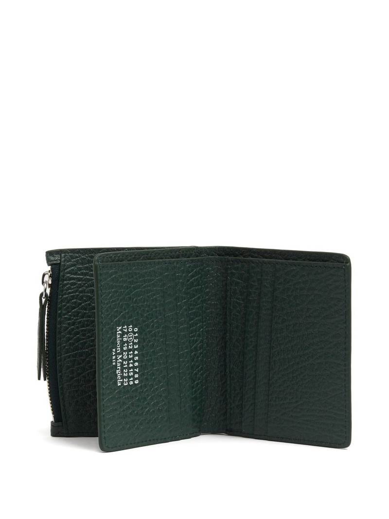 grainy flap wallet 4