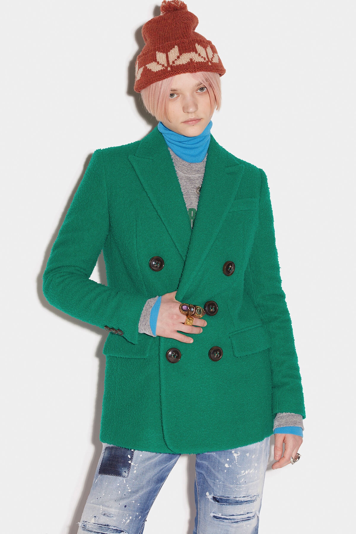 NEW YORKER DOUBLE-BREASTED BLAZER - 3