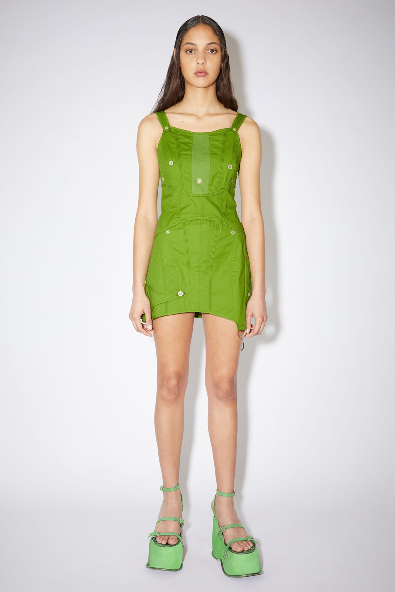 Acne Studios Platform sandal - Green outlook