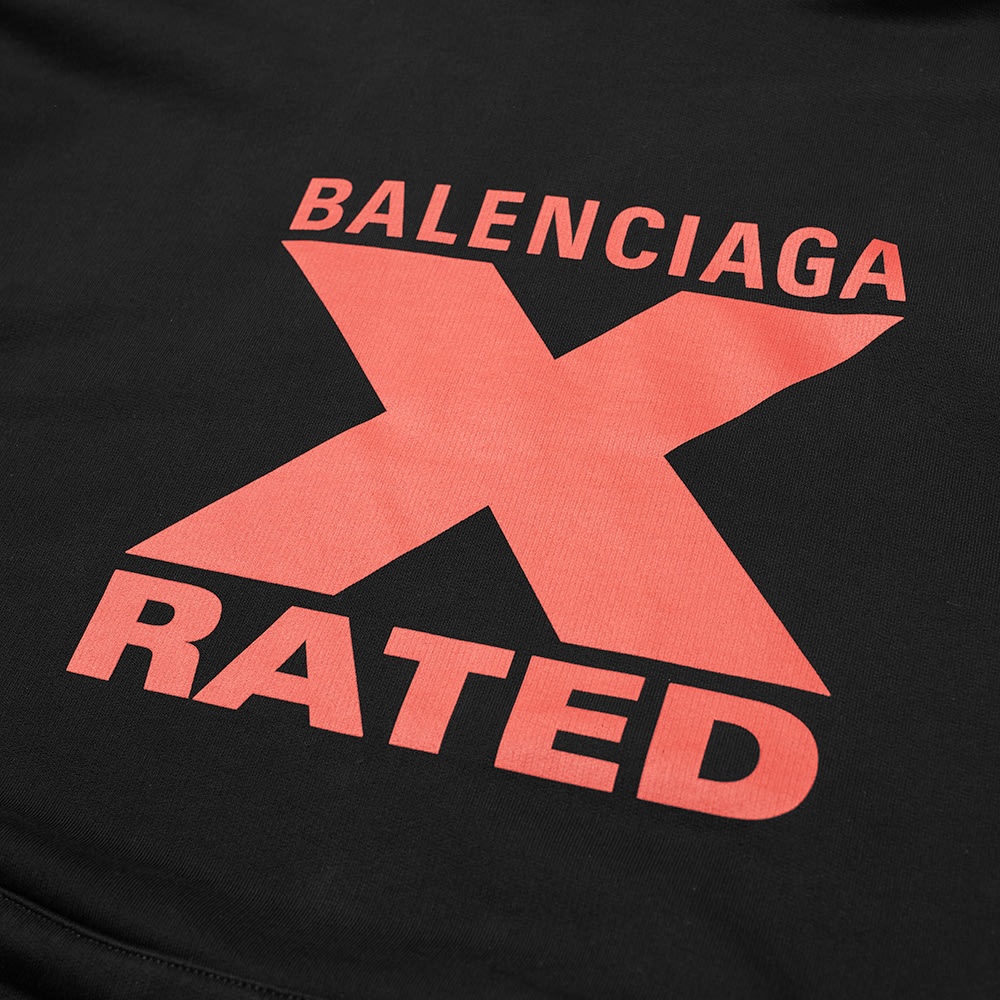 Balenciaga X Rated Logo Hoody - 2