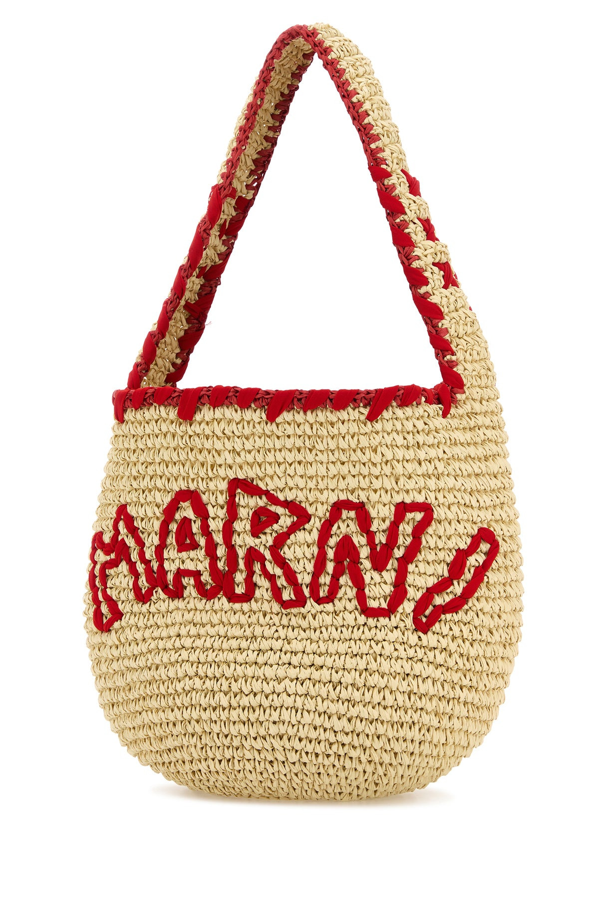 Raffia small Nassa shoulder bag - 2