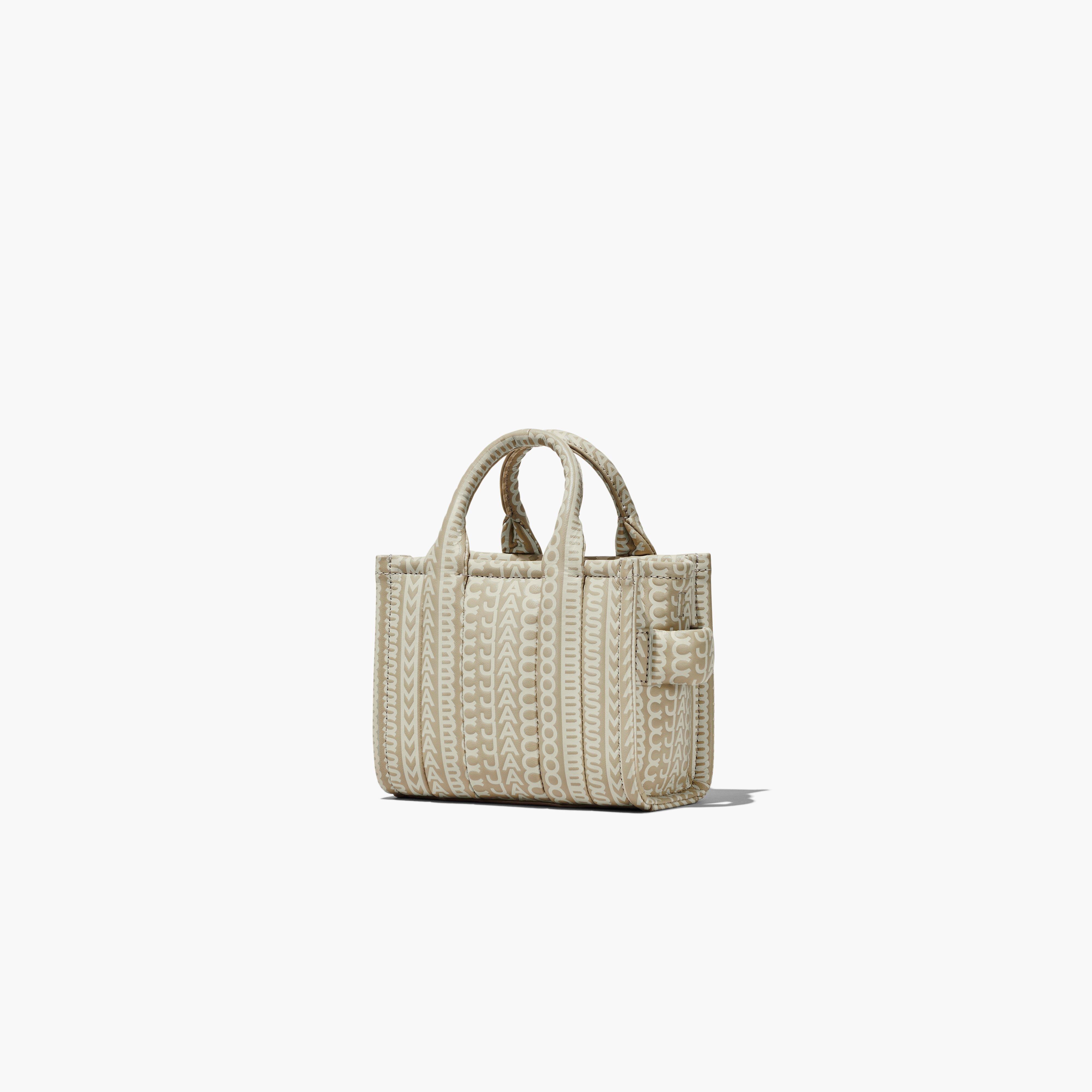 Marc Jacobs The Monogram Leather Micro Tote Bag