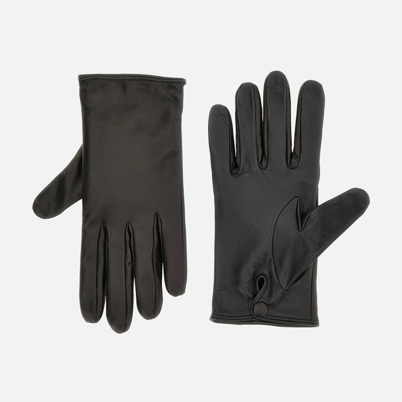 Touch Gloves in Leather Black 3