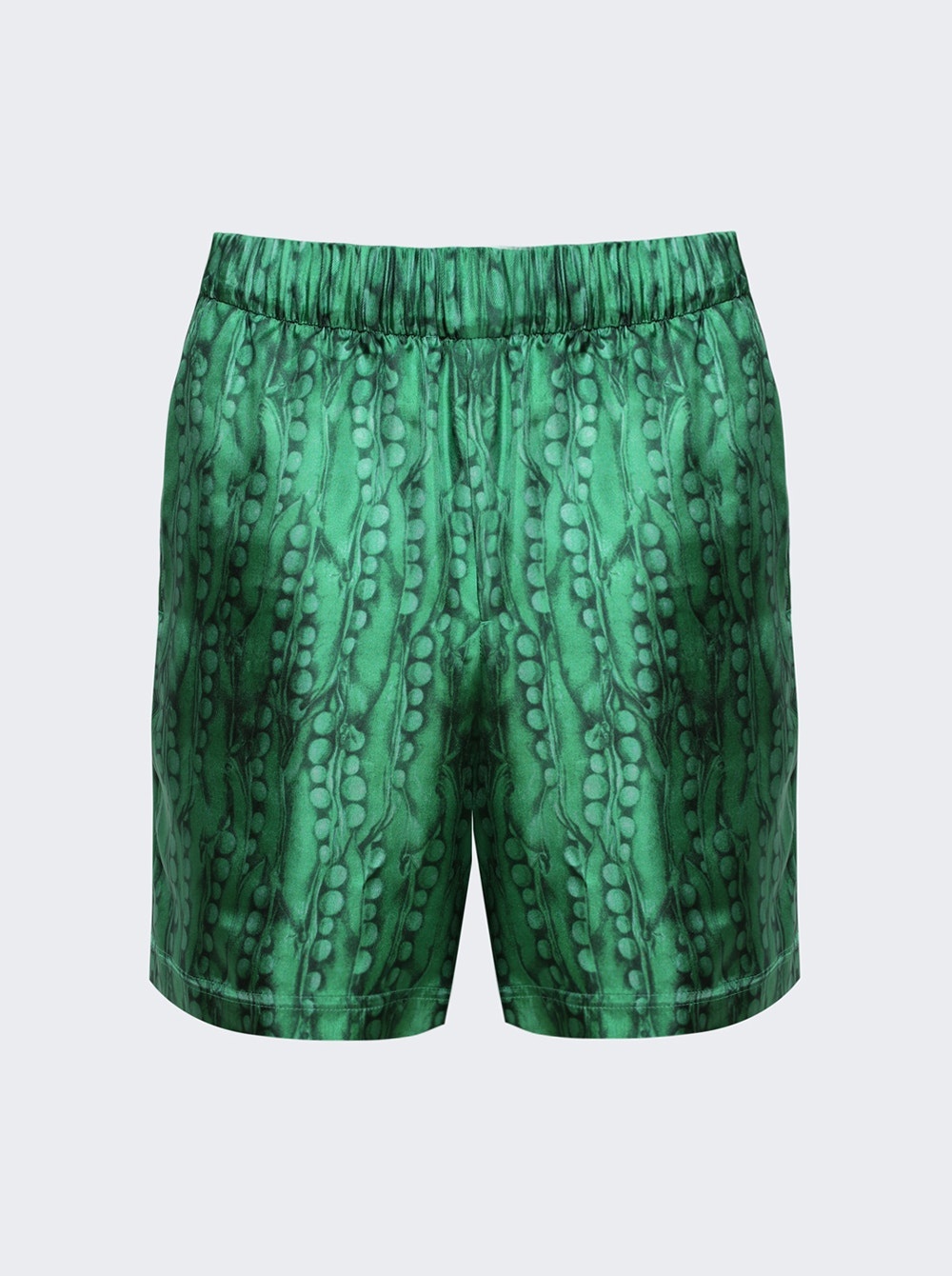 Formal Elastic Shorts Green - 1