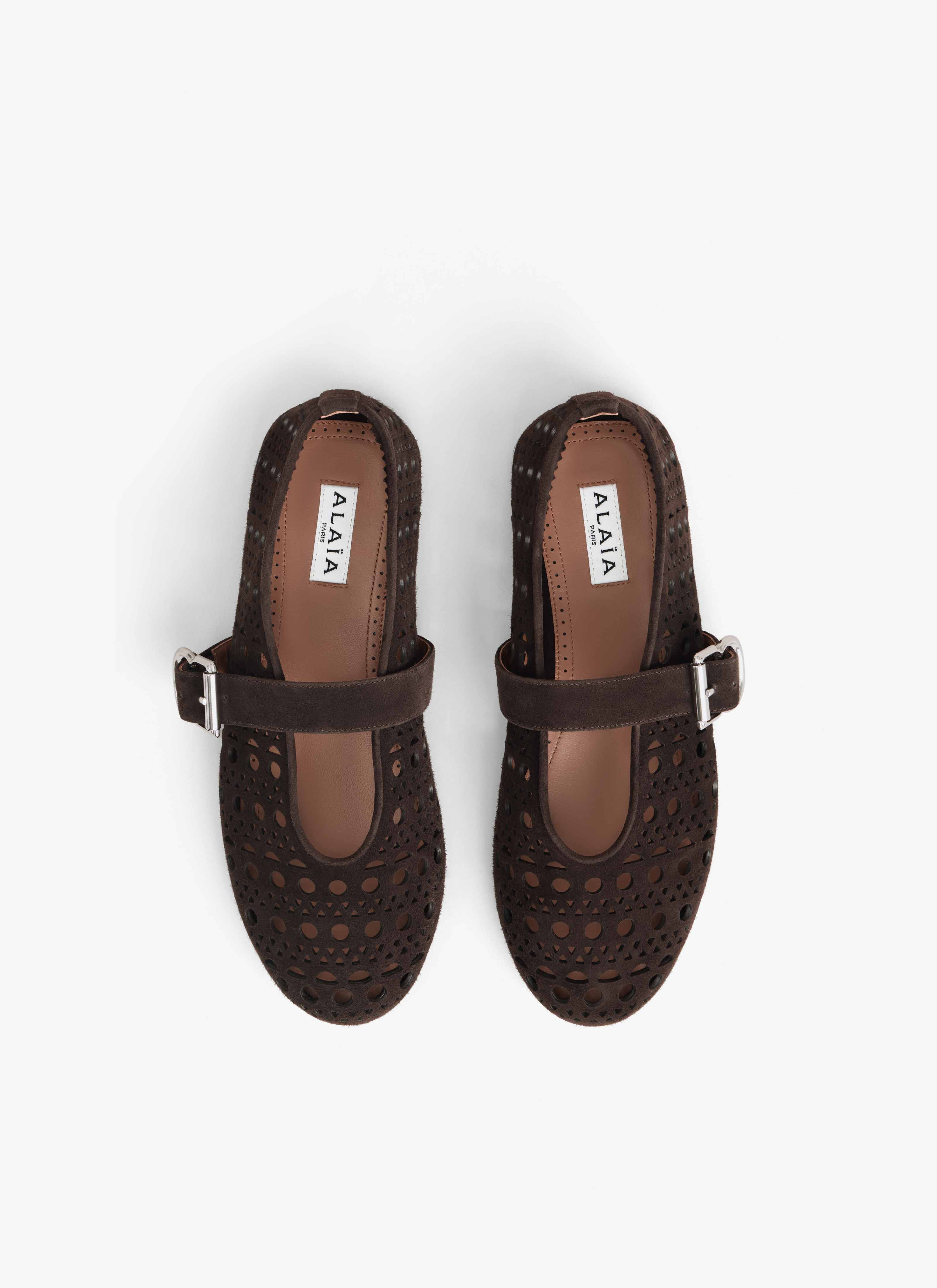 BALLET FLATS VIENNE IN SUEDE - 3