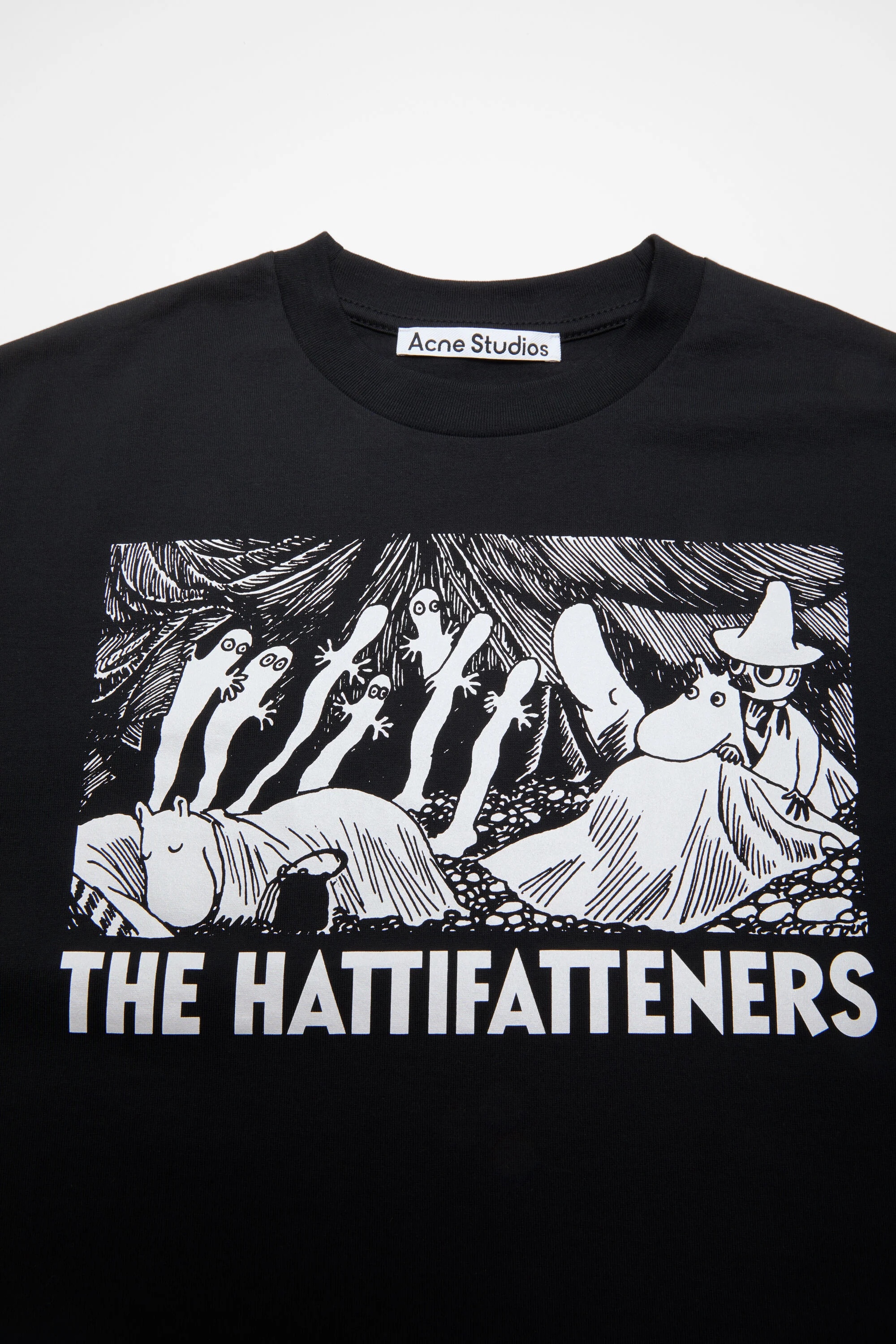 T-shirt - Acne Studios x Moomin - Black - 5