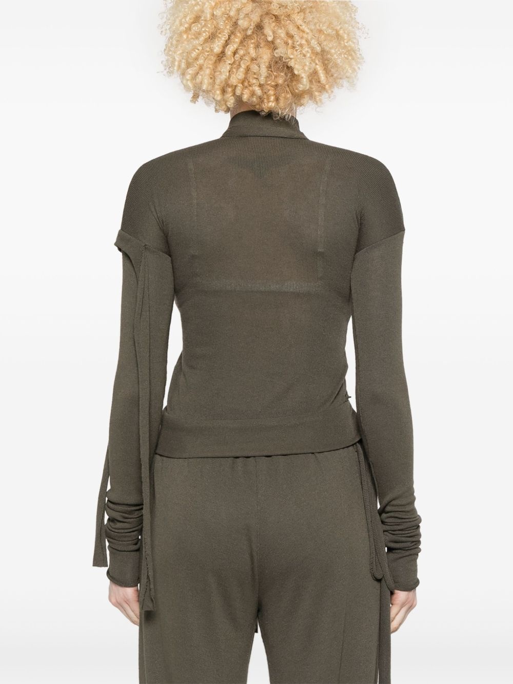 deconstructed cardigan - 4