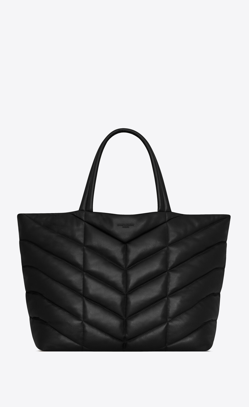 puffer tote in nappa lambskin - 1