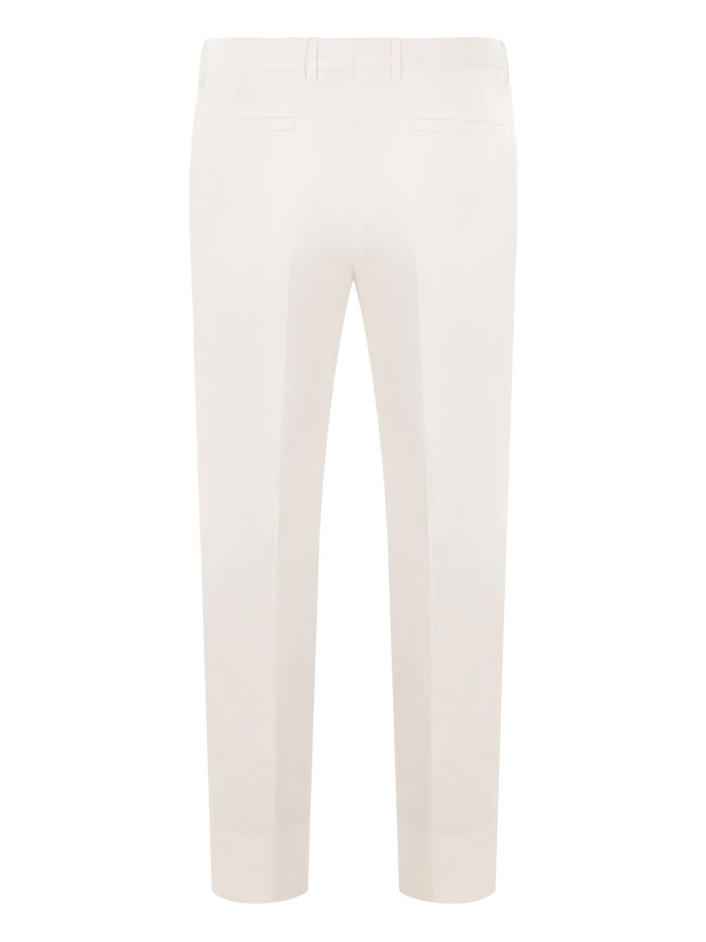 pleated gabardine trousers - 2