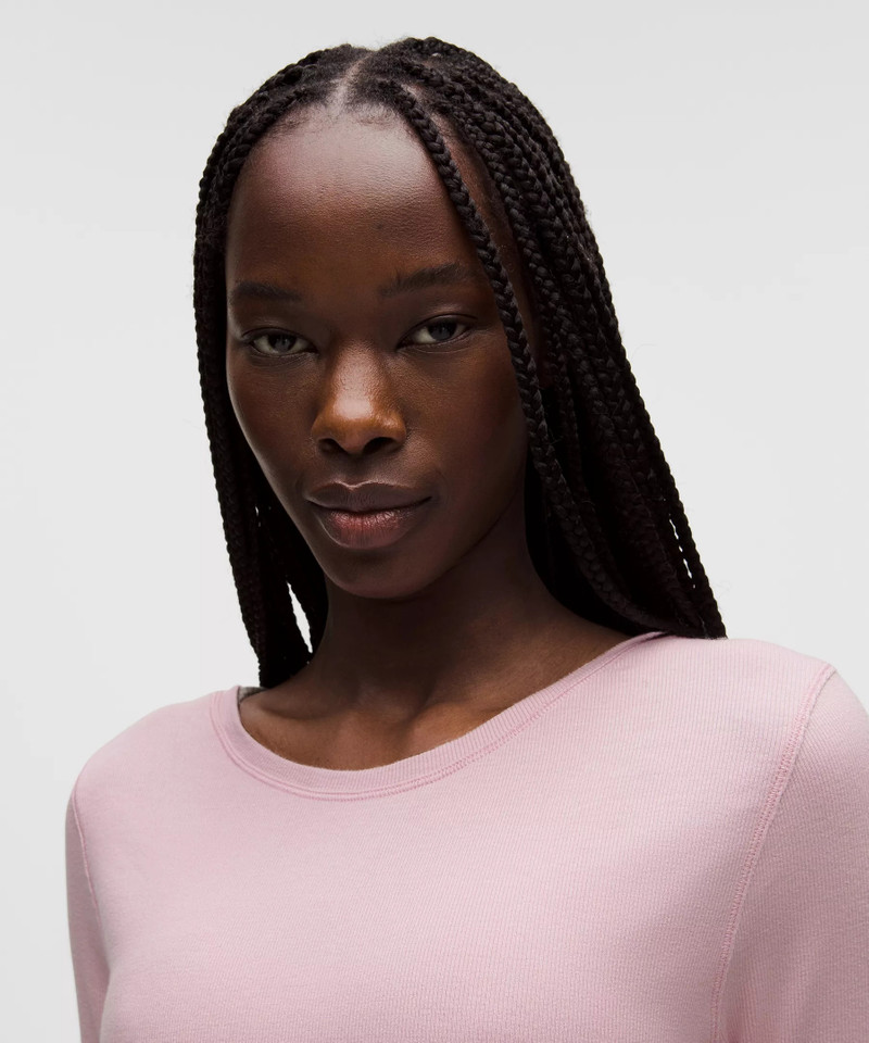 Front-to-Back Wrap-Waist Long-Sleeve Shirt 7