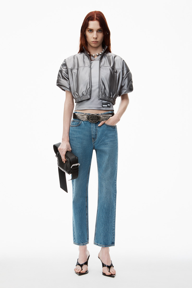 Alexander Wang OG HIGH-RISE STOVEPIPE JEAN IN DENIM outlook