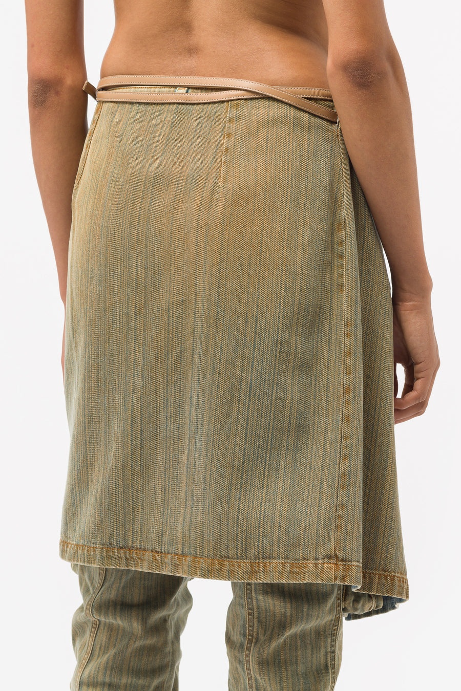 De-Lem-FSD Skirt in Green - 5