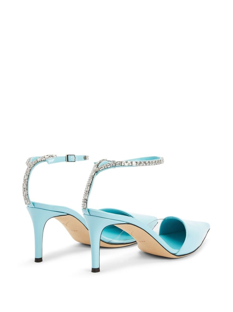 Xenya Crystal 70mm pumps 3