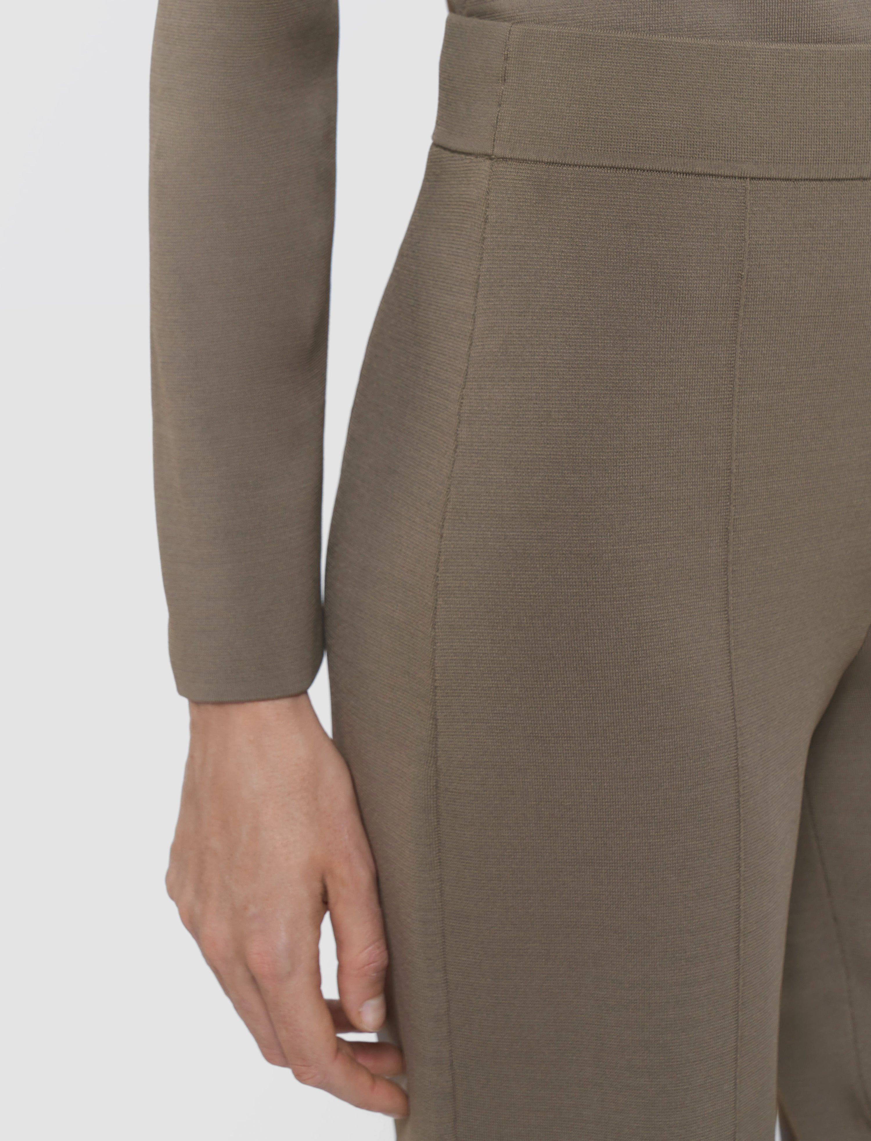 Milano Knit Stretch Trousers - 4